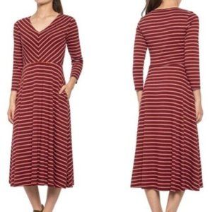 Rachel Zoe Striped Maxi Dress Size XS
